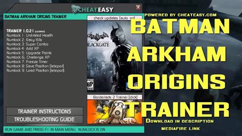 batman arkham origins trainer|Batman: Arkham Origins +13 Trainer for 1.0 Download.